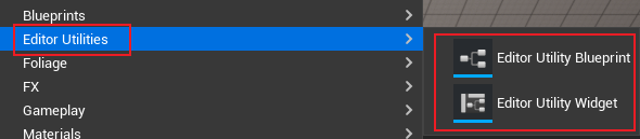 Create Editor Utilities